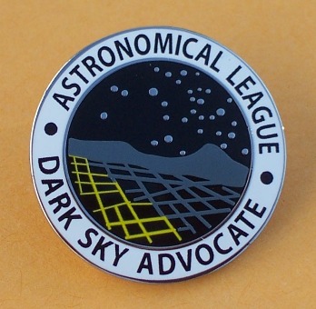 Dark Sky Advocate Award Pin