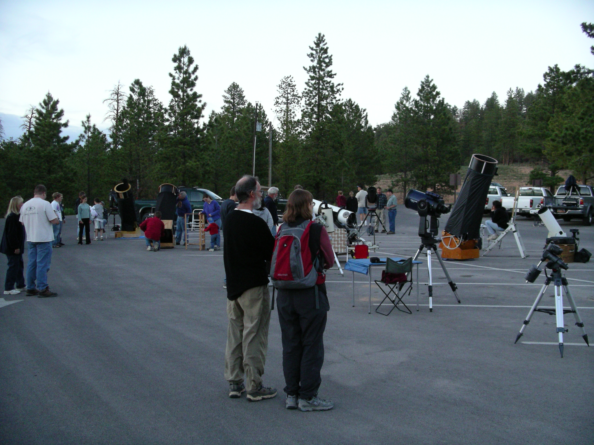 Telescopes at Bryce Canyon National Park Utah